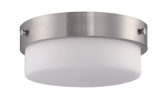 Craftmade X3212-BNK brushed polished nickel flushmount