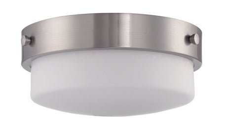 Craftmade X3214-BNK brushed polished nickel flushmount