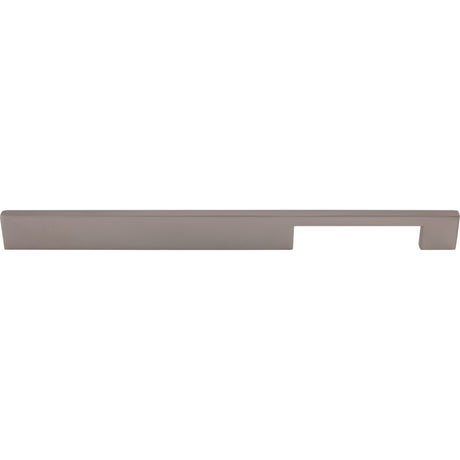 Top Knobs TK25AG Linear 12" Center to Center Bar Pull Ash Gray