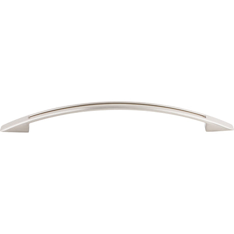 Top Knobs TK621BSN Tango Cut Out 7 1/2" Center to Center Bar Pull Brushed Satin Nickel