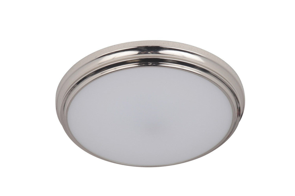 Craftmade X6611-BNK-LED brushed polished nickel led flushmount