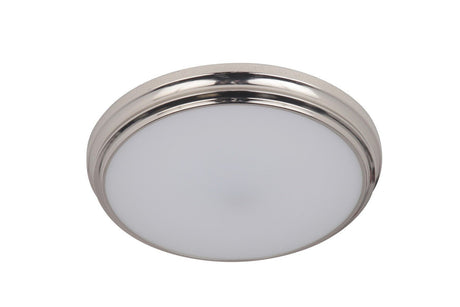 Craftmade X6611-BNK-LED brushed polished nickel led flushmount