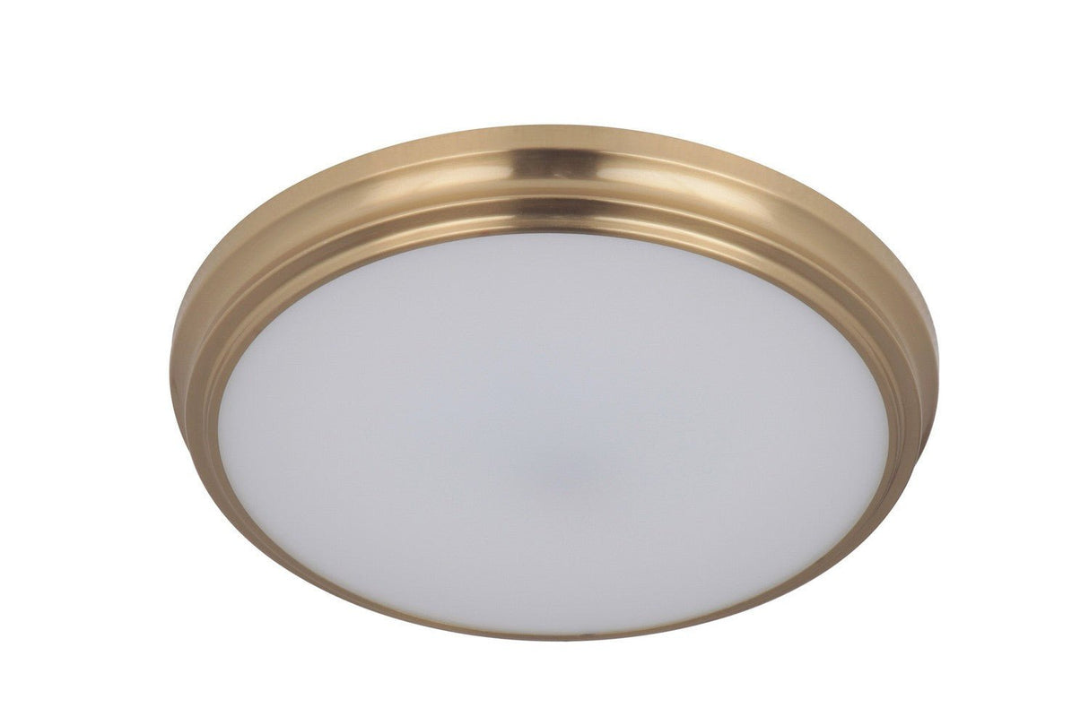 Craftmade X6611-SB-LED satin brass led flushmount