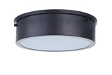Craftmade X6711-FB-LED flat black flushmount