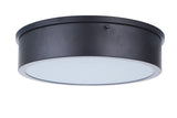 Craftmade X6713-FB-LED flat black flushmount