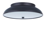 Craftmade X6813-FB-LED flat black flushmount