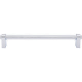 Top Knobs TK3216PC Lawrence 12" Center to Center Appliance Pull Polished Chrome