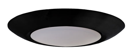 Craftmade X9006-FB-LED flat black flushmount