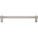 Top Knobs TK3217BSN Lawrence 18" Center to Center Appliance Pull Brushed Satin Nickel