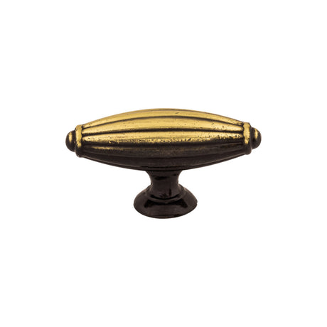 Top Knobs M156 Tuscany 2 7/8" Length Bar Knob Dark Antique Brass