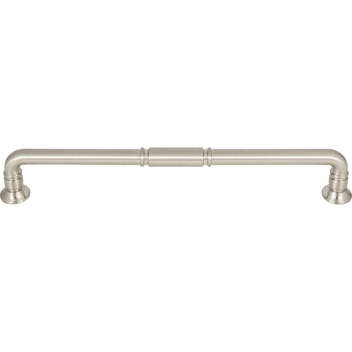 Top Knobs TK1008BSN Kent 12" Center to Center Appliance Pull Brushed Satin Nickel