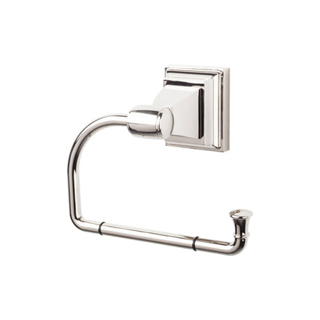 Top Knobs STK4PN TOP BATH (R) Stratton Bath Wall Mounted Toilet Paper Holder Polished Nickel