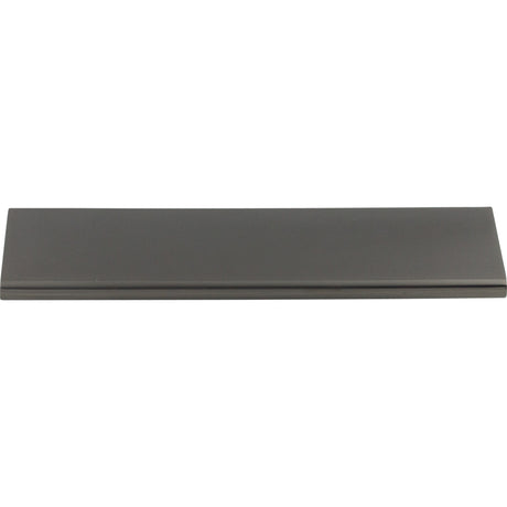 Top Knobs TK503AG Europa 5" Center to Center Finger Pull Ash Gray