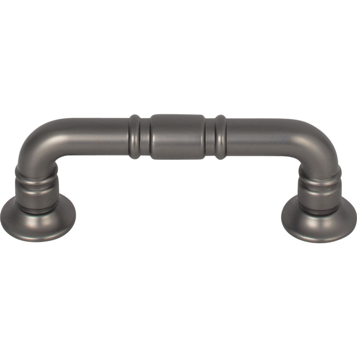 Top Knobs TK1001AG Kent 3" Center to Center Bar Pull Ash Gray