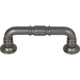 Top Knobs TK1001AG Kent 3" Center to Center Bar Pull Ash Gray