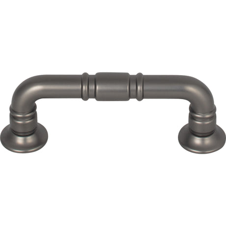 Top Knobs TK1001AG Kent 3" Center to Center Bar Pull Ash Gray