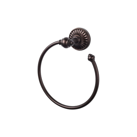Top Knobs TUSC5ORB TOP BATH (R) Tuscany Bath Towel Ring Oil Rubbed Bronze