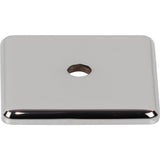 Top Knobs TK3280PC Radcliffe Knob Backplate Polished Chrome