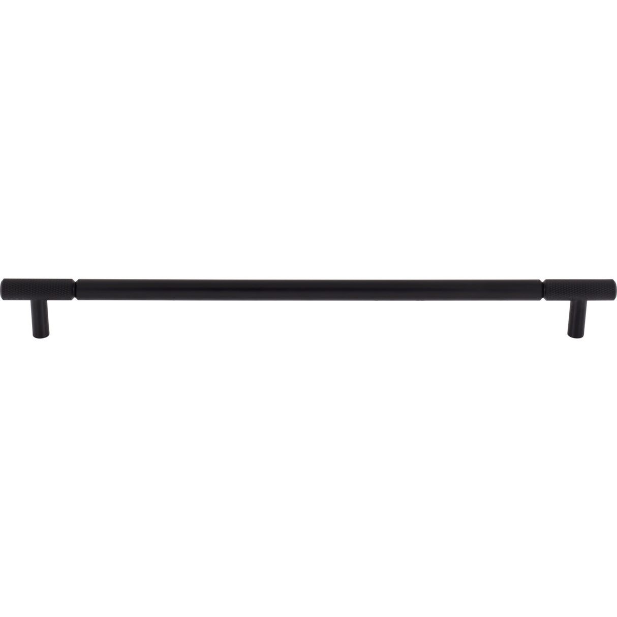 Top Knobs TK3245BLK Prestwick 12" Center to Center Bar Pull Flat Black