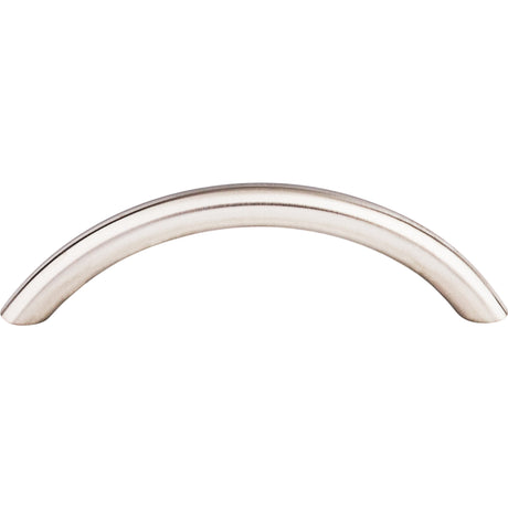 Top Knobs SS14 Solid Bowed 3 3/4" Center to Center Bar Pull Stainless Steel