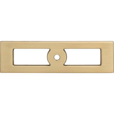 Top Knobs TK922HB Hollin 4 9/32" Length Rectangle Knob Honey Bronze