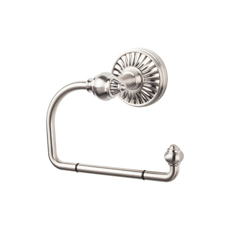 Top Knobs TUSC4BSN TOP BATH (R) Tuscany Bath Wall Mounted Toilet Paper Holder Brushed Satin Nickel