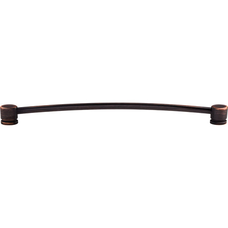 Top Knobs TK66TB Oval Thin 12" Center to Center Bar Pull Tuscan Bronze