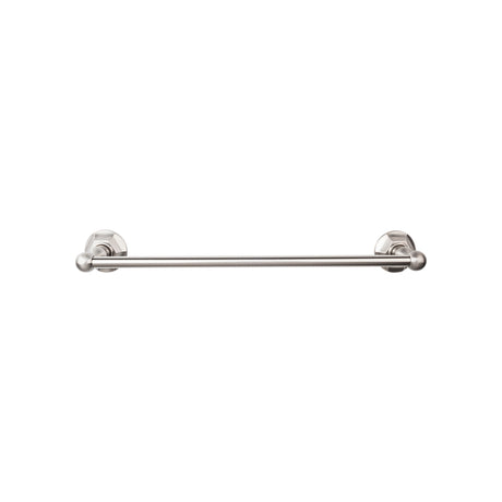Top Knobs ED10BSNB TOP BATH (R) Edwardian Bath Single 32 1/2" Wall Mounted Towel Bar Brushed Satin Nickel