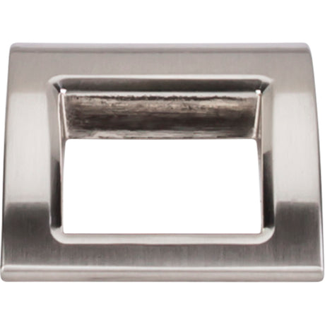 Top Knobs TK616BSN Tango Center to Center Finger Pull Brushed Satin Nickel