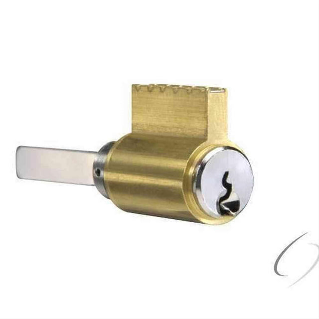 Yale 1802GA626 6 Pin Single Section GA Keyway Cylinder for Key in Levers Satin Chrome