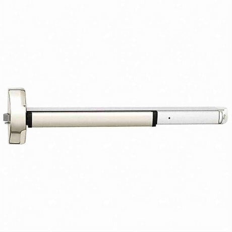 Yale 6100FED36630 Fire Rated 3' Rim Exit Device Only Exit Satin Stainless Steel