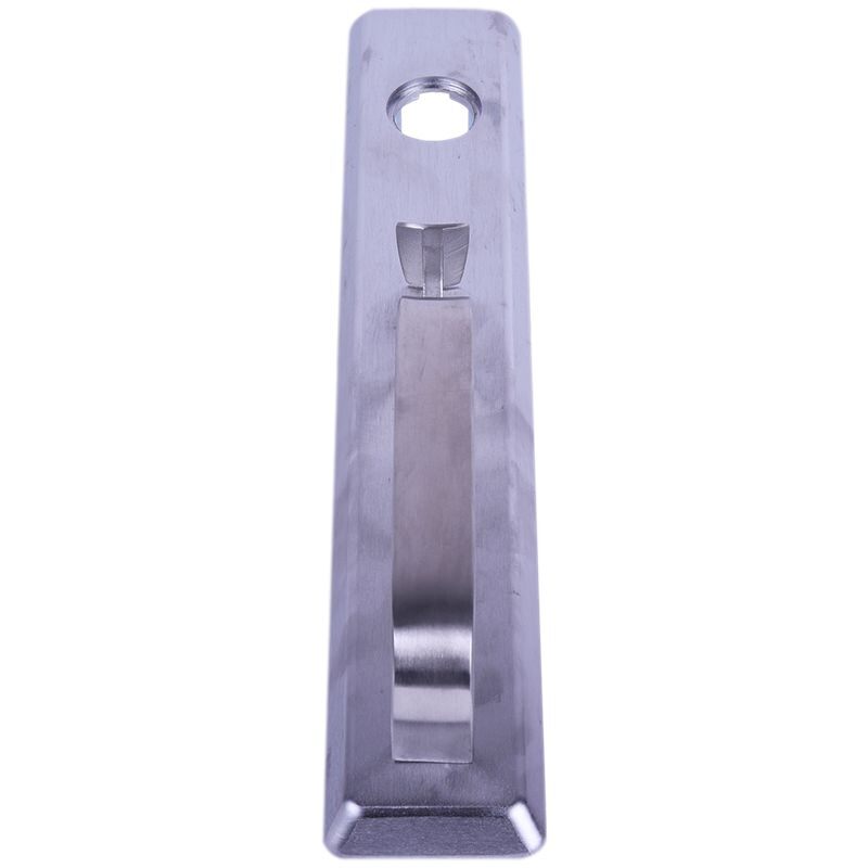 Yale 633F630 satin stainless steel classroom / storeroom exit device trim