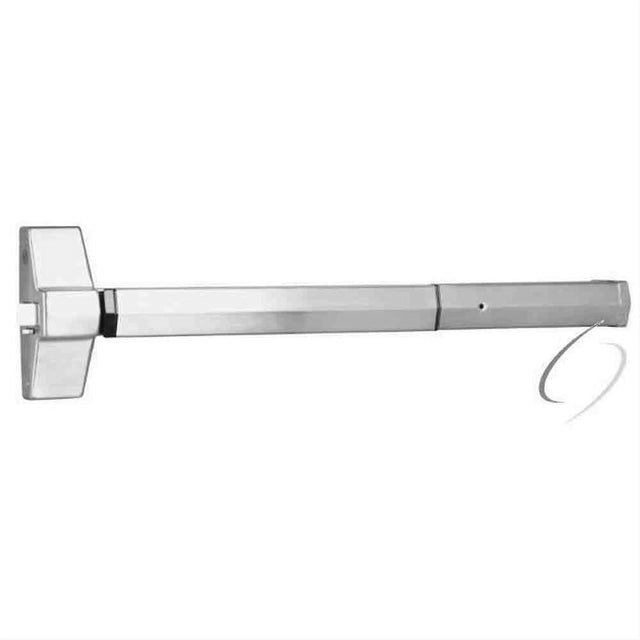 Yale 7100F48630 Fire Rated 4' Rim Exit Device Exit Only Satin Stainless Steel