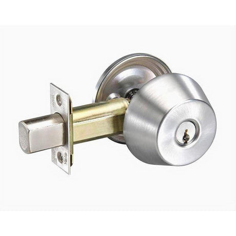 Yale D222626 Grade 2 Double Cylinder Deadbolt with Para Keyway Satin Chrome