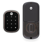 Yale YRD256ZW210BP oil rubbed bronze touchscreen deadbolt