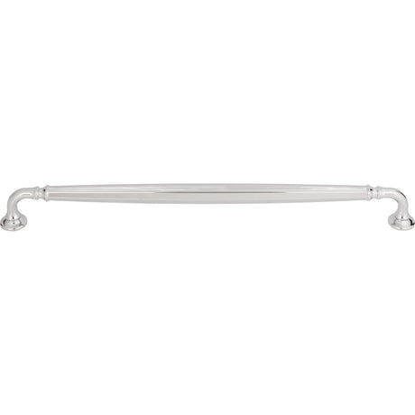 Top Knobs TK1056PC Barrow 12" Center to Center Bar Pull Polished Chrome
