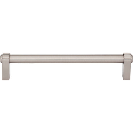 Top Knobs TK3212BSN Lawrence 6 5/16" Center to Center Bar Pull Brushed Satin Nickel