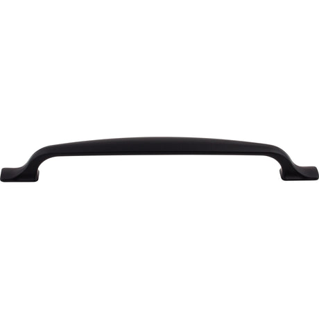 Top Knobs TK866BLK Torbay 7 9/16" Center to Center Bar Pull Flat Black