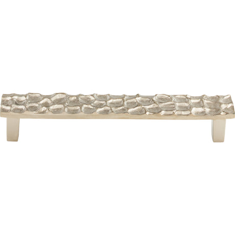 Top Knobs TK306PN Cobblestone 6 5/16" Center to Center Bar Pull Polished Nickel