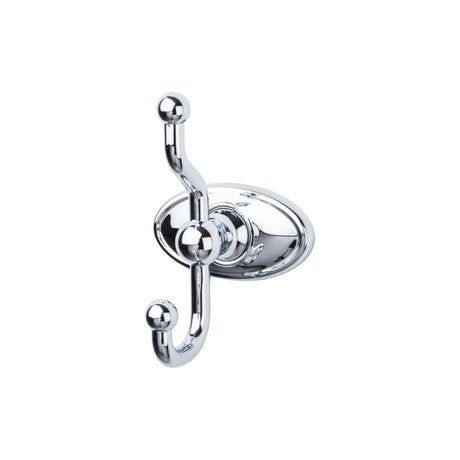 Top Knobs ED2PCC TOP BATH (R) Edwardian Bath 5" Wall Bath Hooks Polished Chrome
