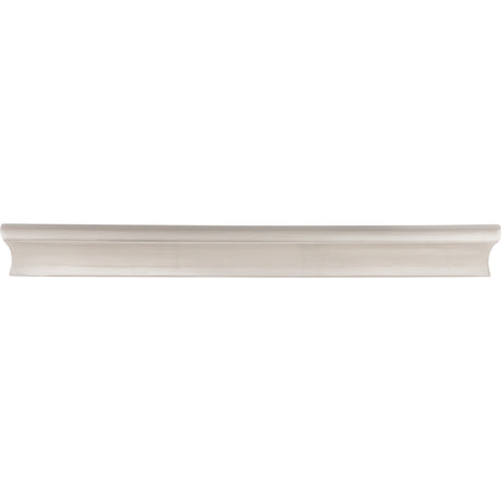 Top Knobs TK556BSN Glacier 8" Center to Center Finger Pull Brushed Satin Nickel