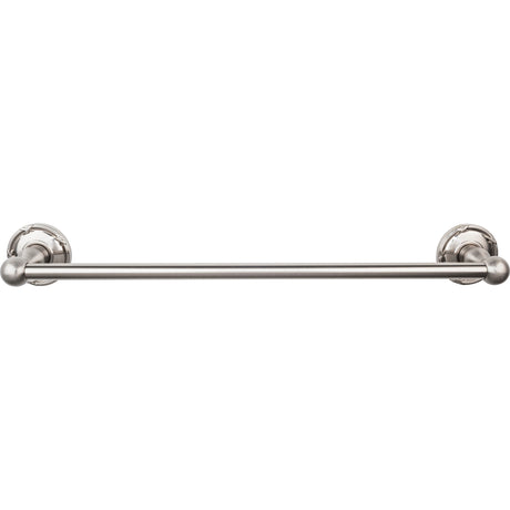 Top Knobs ED6BSNE TOP BATH (R) Edwardian Bath Single 20 1/2" Wall Mounted Towel Bar Brushed Satin Nickel