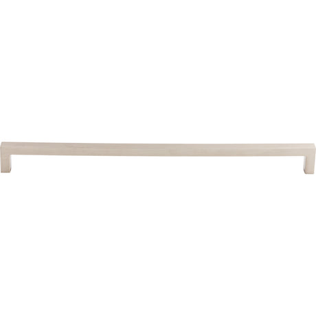 Top Knobs M2142 Square Bar 17 5/8" Center to Center Bar Pull Brushed Satin Nickel