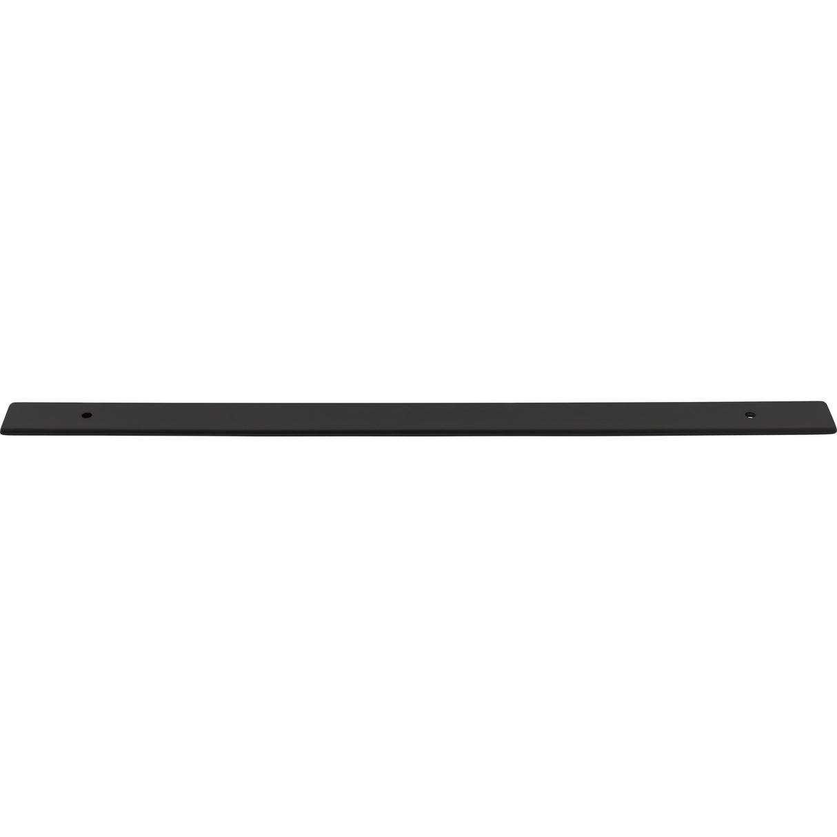 Top Knobs TK3286BLK Radcliffe 12" Center to Center Pull Backplate Flat Black