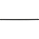Top Knobs TK3286BLK Radcliffe 12" Center to Center Pull Backplate Flat Black