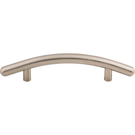 Top Knobs M534 Curved 3 3/4" Center to Center Bar Pull Brushed Satin Nickel