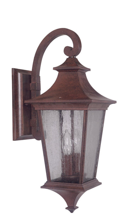Craftmade Z1364-AG aged bronze textured outdoor lantern