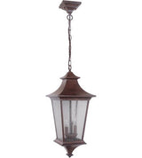 Craftmade Z1371-AG Argent II 3 Light Outdoor Pendant Aged Bronze Textured
