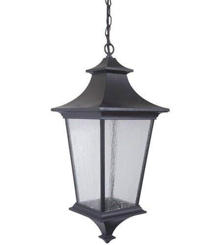 Craftmade Z1371-MN Argent II 3 Light Outdoor Pendant Midnight