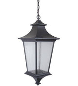 Craftmade Z1371-MN Argent II 3 Light Outdoor Pendant Midnight